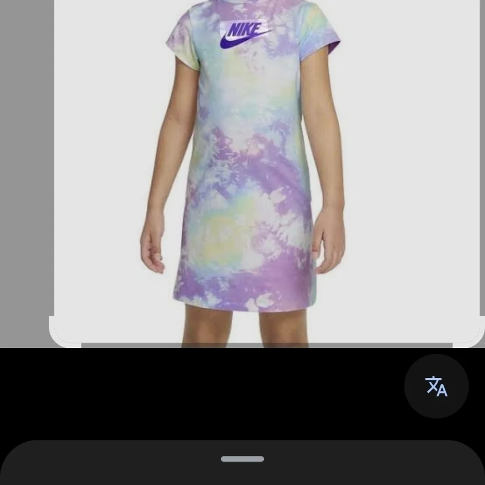 Nike Tie-Dye T-Shirt Dress
